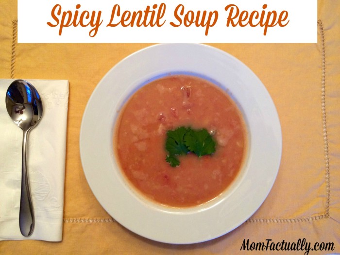 spicy lentil soup recipe