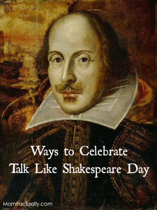 Talk Like Shakespeare Day