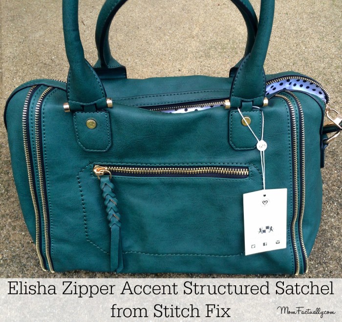 Elisha Zipper Accent Structured Satchel Stitch Fix