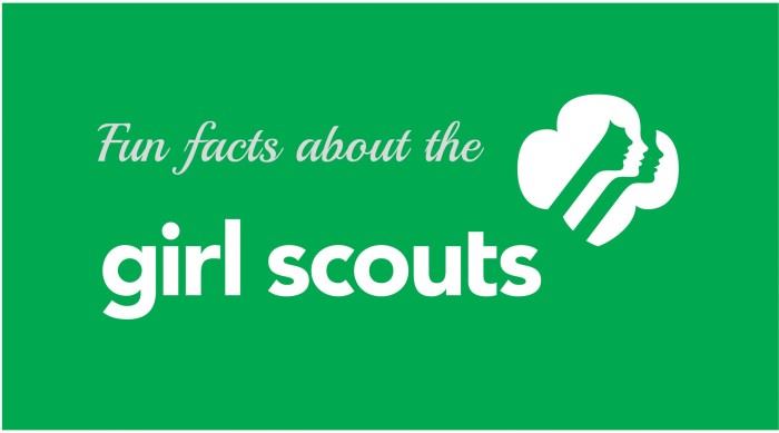 Fun facts about the girl scouts