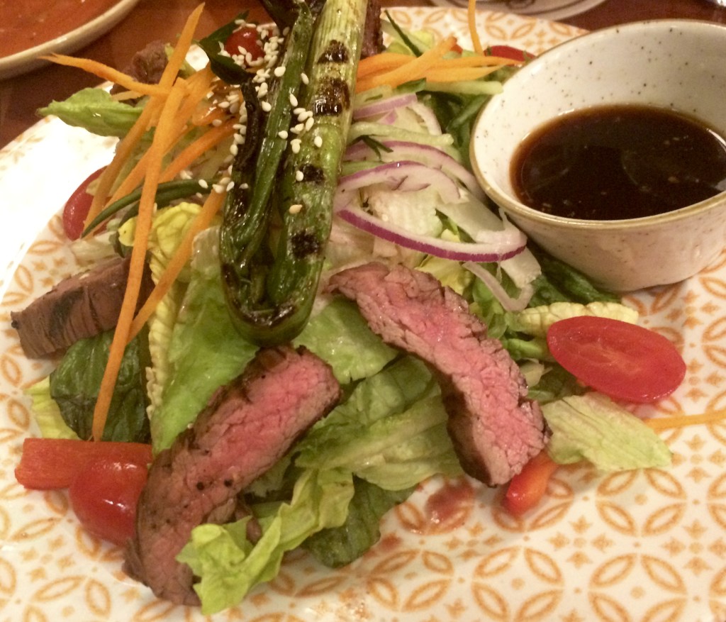 A Lot at Steak Salad from the Jungle Skipper Canteen