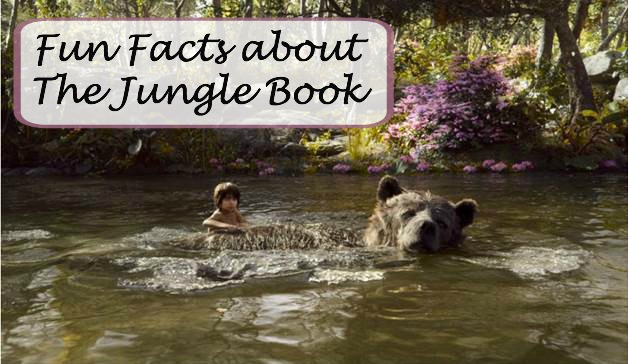 fun facts about The Jungle Book