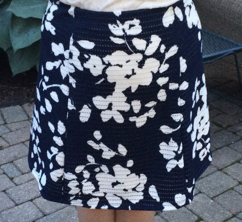 Lidia Printed Swing Skirt Fate Stitch Fix