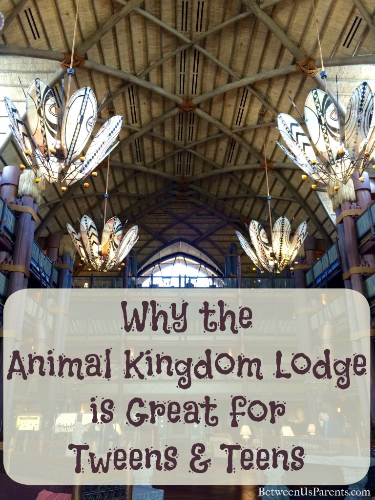 animal Kingdom Lodge great for tweens and teens