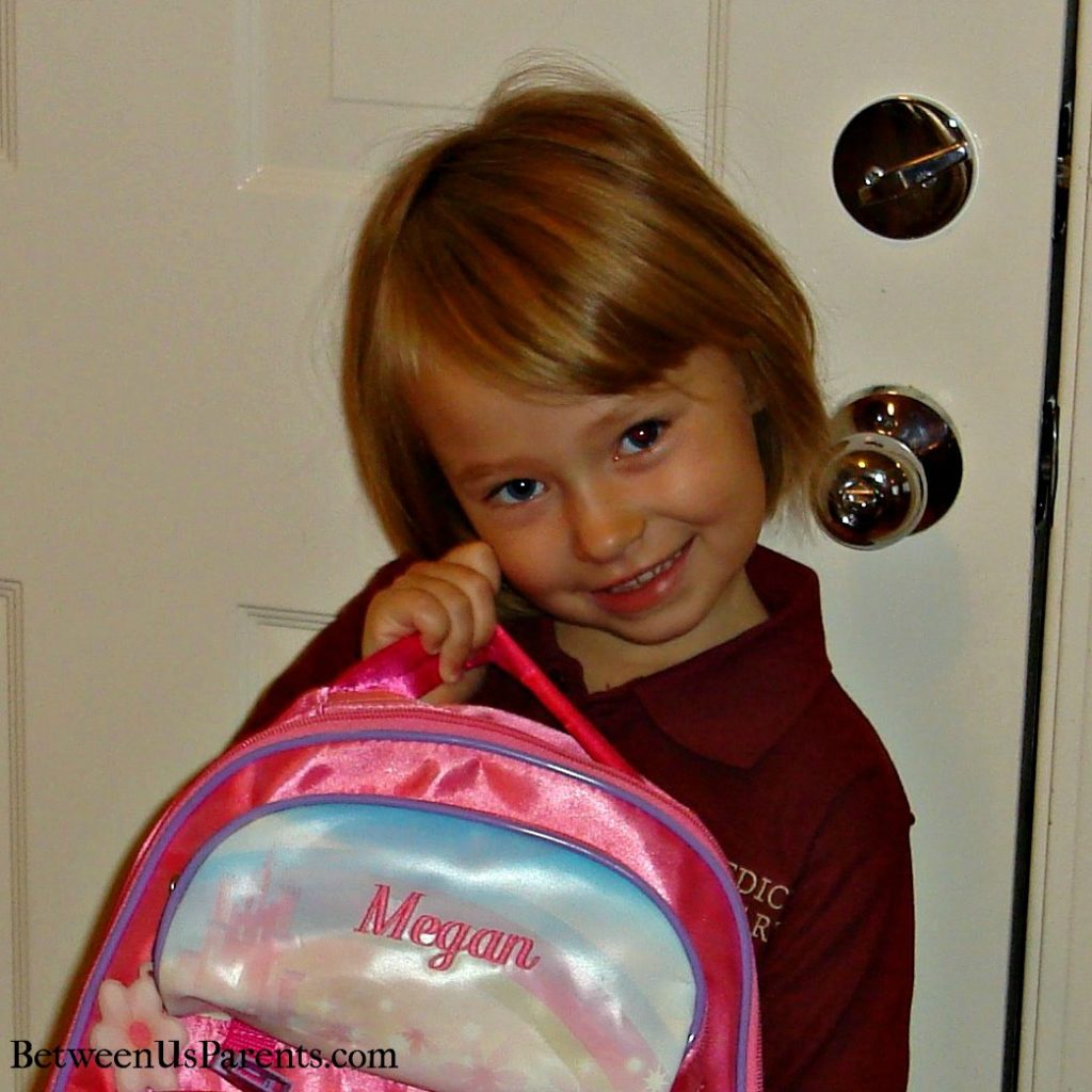 First Day Kindergarten backpack