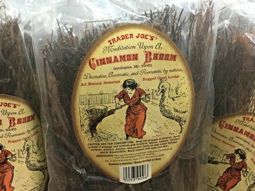 Cinnamon Broom at Trader Joe's