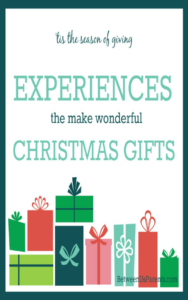 Experiences that make great gifts