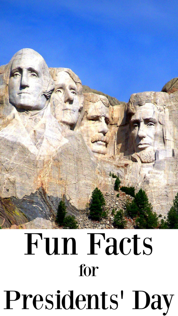 Fun facts for Presidents Day