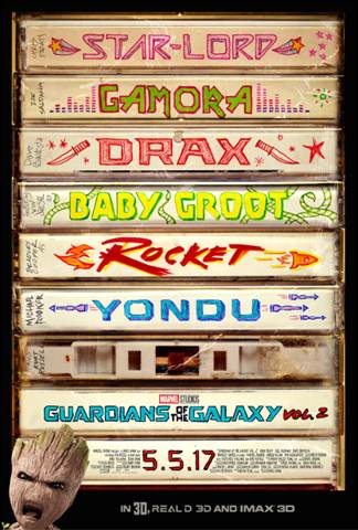 GUARDIANS OF THE GALAXY VOL. 2 Poster