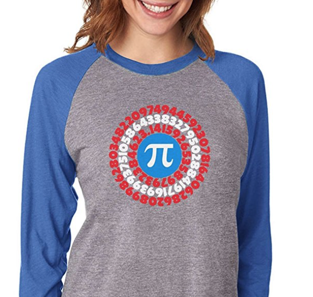 Pi superhero shirt, perfect for Pi Day