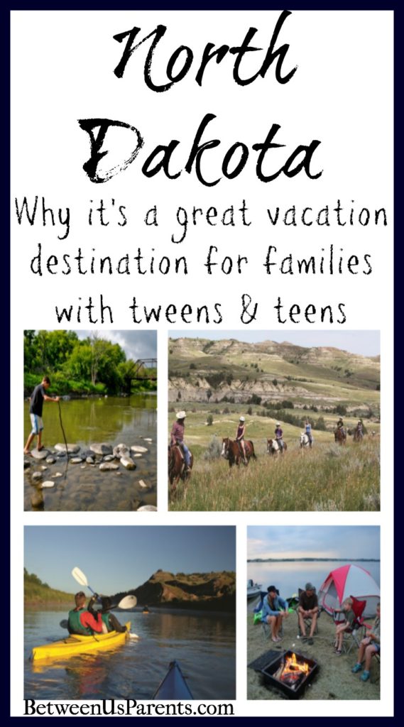 Why North Dakota is a great vacation destination for families, especially those with tweens and teens