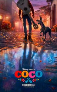 The official poster for Coco, a Disney-Pixar film coming out November 22, 2017