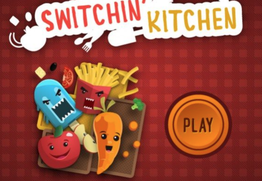 Switching' Kitchen is a great game from Ask Listen Learn to help kids learn about making healthy choices