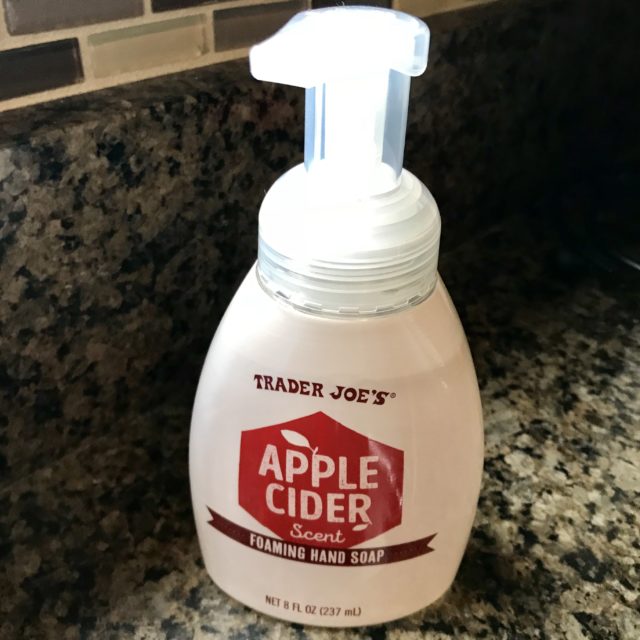 Apple Cider Soap from Trader Joe's