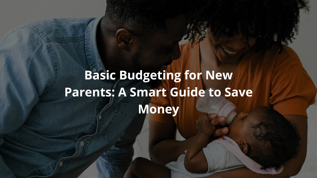 A loving father holding a newborn baby, highlighting the joy and financial considerations of parenthood