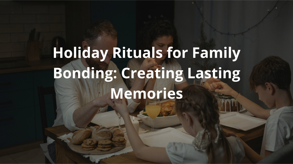 A family gathered around the table, enjoying a holiday meal and creating lasting memories together.