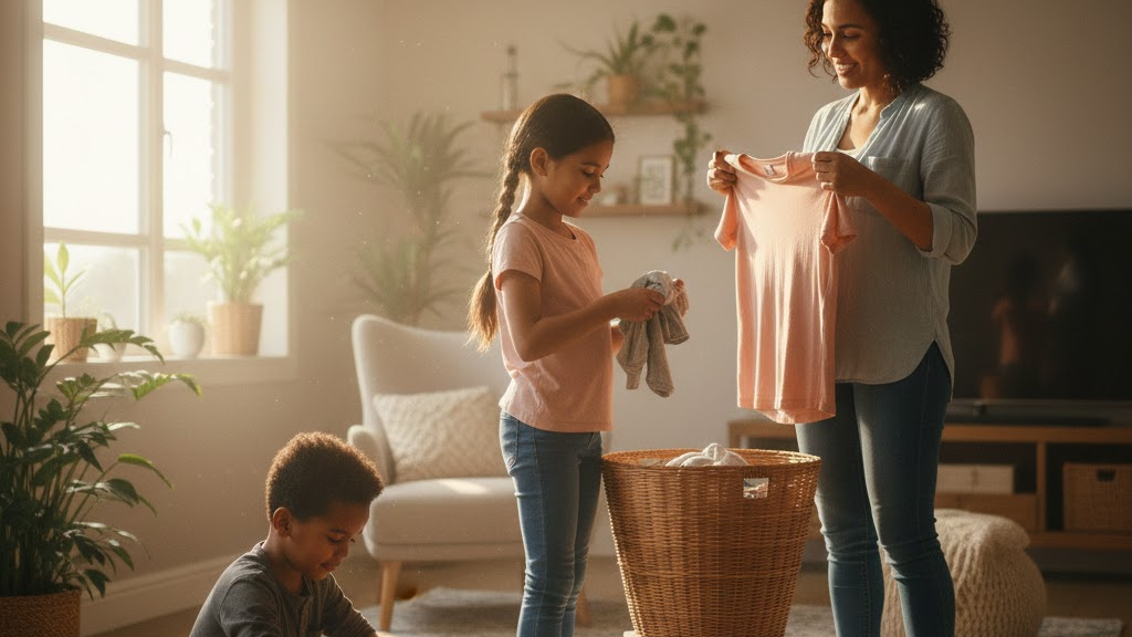 Building Confidence Through Responsibility and Chores